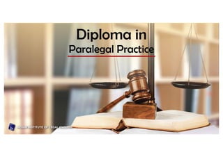 Diploma in Paralegal Practice | PPT