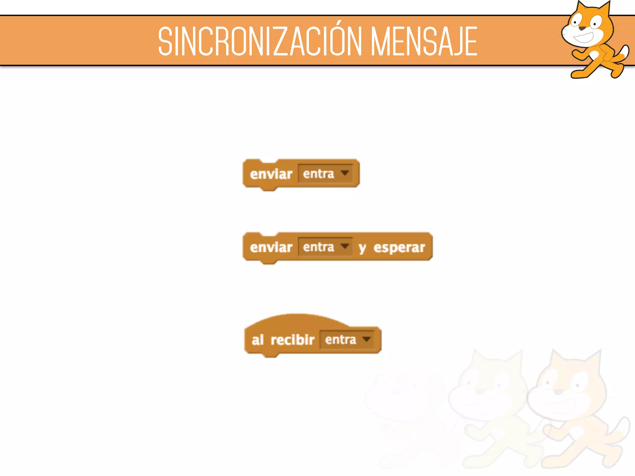 SINCRONIZACIÓN MENSAJE
 