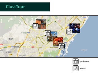 ClustTour




            landmark

            event
 