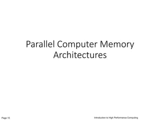 Parallel & Distributed processing | PPTX | Computing | Technology ...