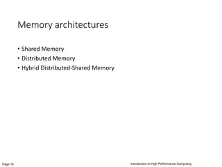 Parallel & Distributed processing | PPTX | Computing | Technology ...
