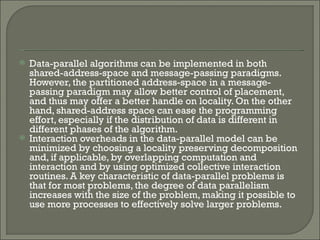 Parallel Algorithm Models | PPT