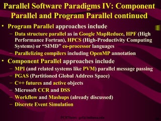 Parallel Computing 2007: Overview | PPT