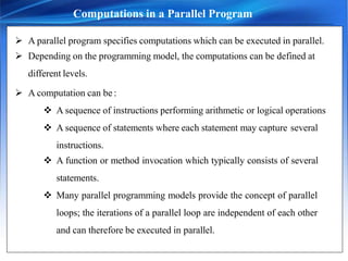 Parallel programming model | PPT
