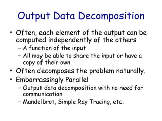 Comprehensive Guide to Parallel Algorithm Design and Decomposition ...