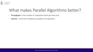 Parallel algorithms | PPTX