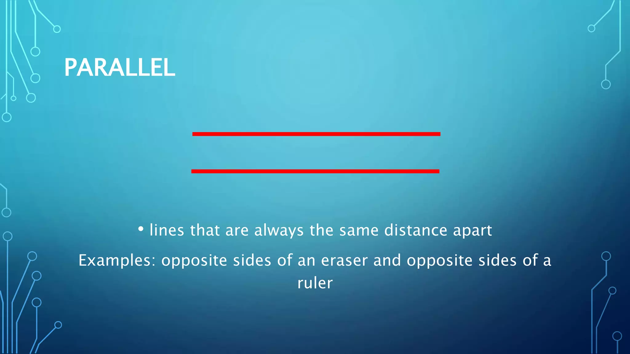 Parallel and Perpendicular (Mathematics 5) | PPTX