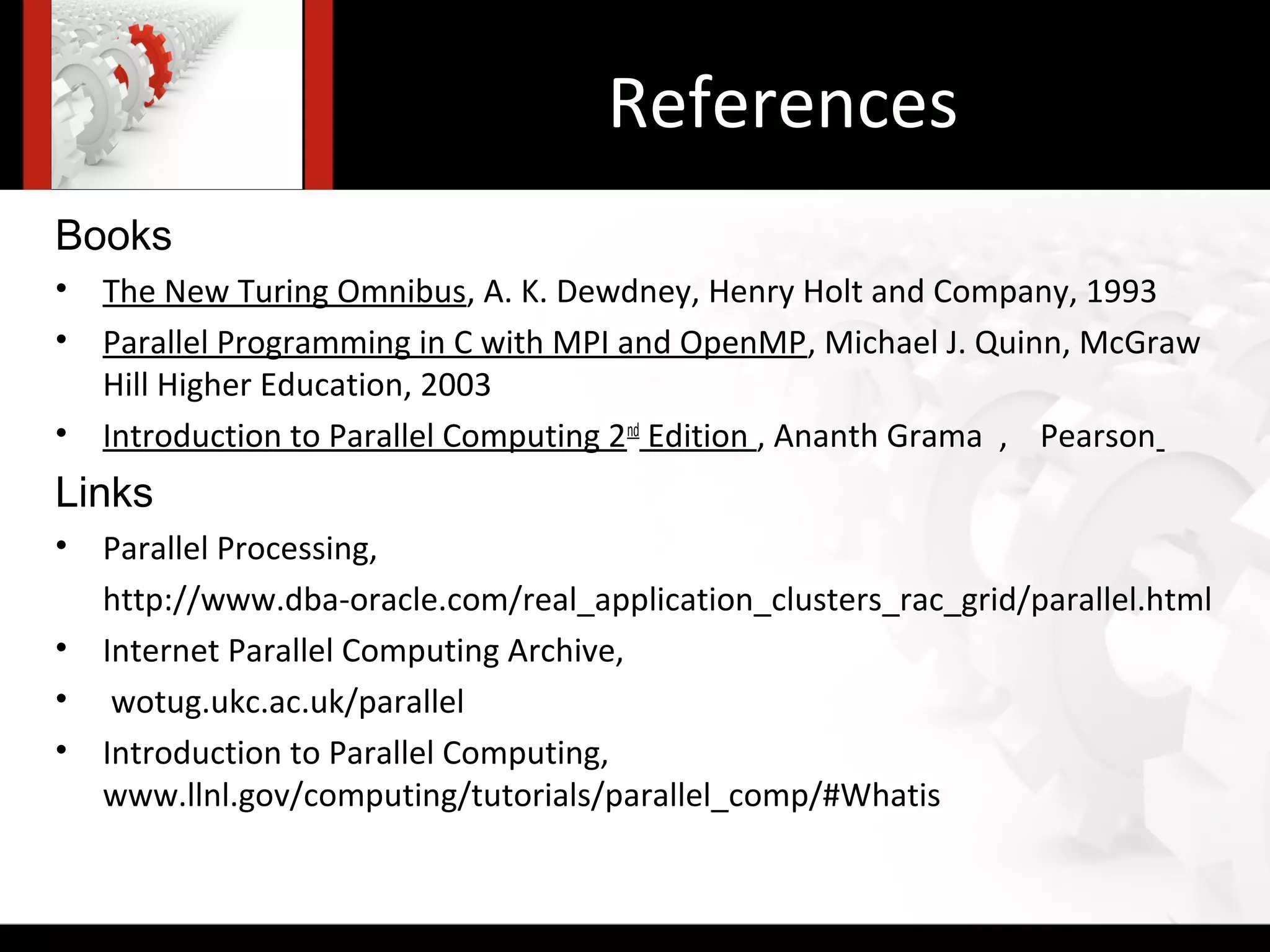Parallel Computing | PPT