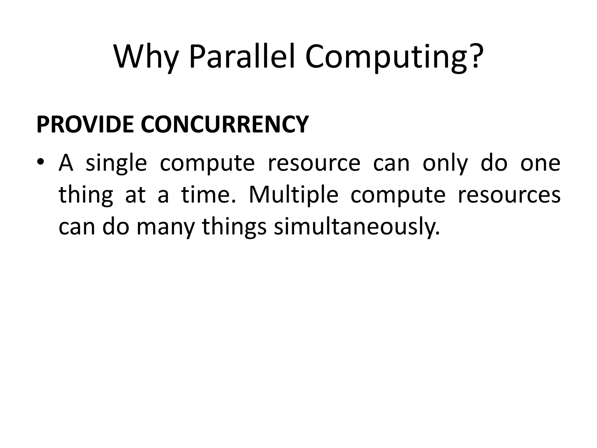 Parallel computing | PPTX