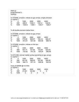 Parallel computing homework help | PDF