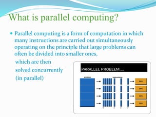 Parallel computing in india | PPTX