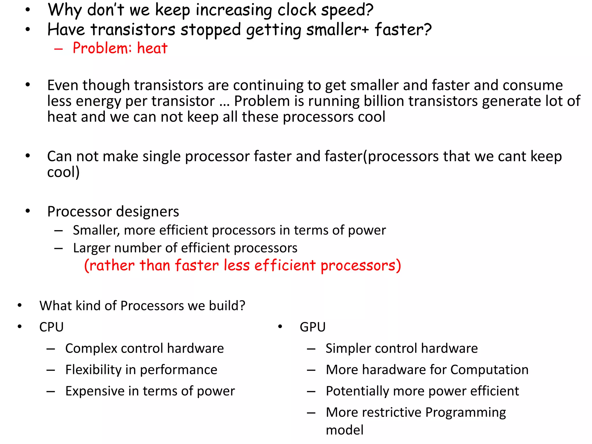 Parallel Computing on the GPU | PPTX