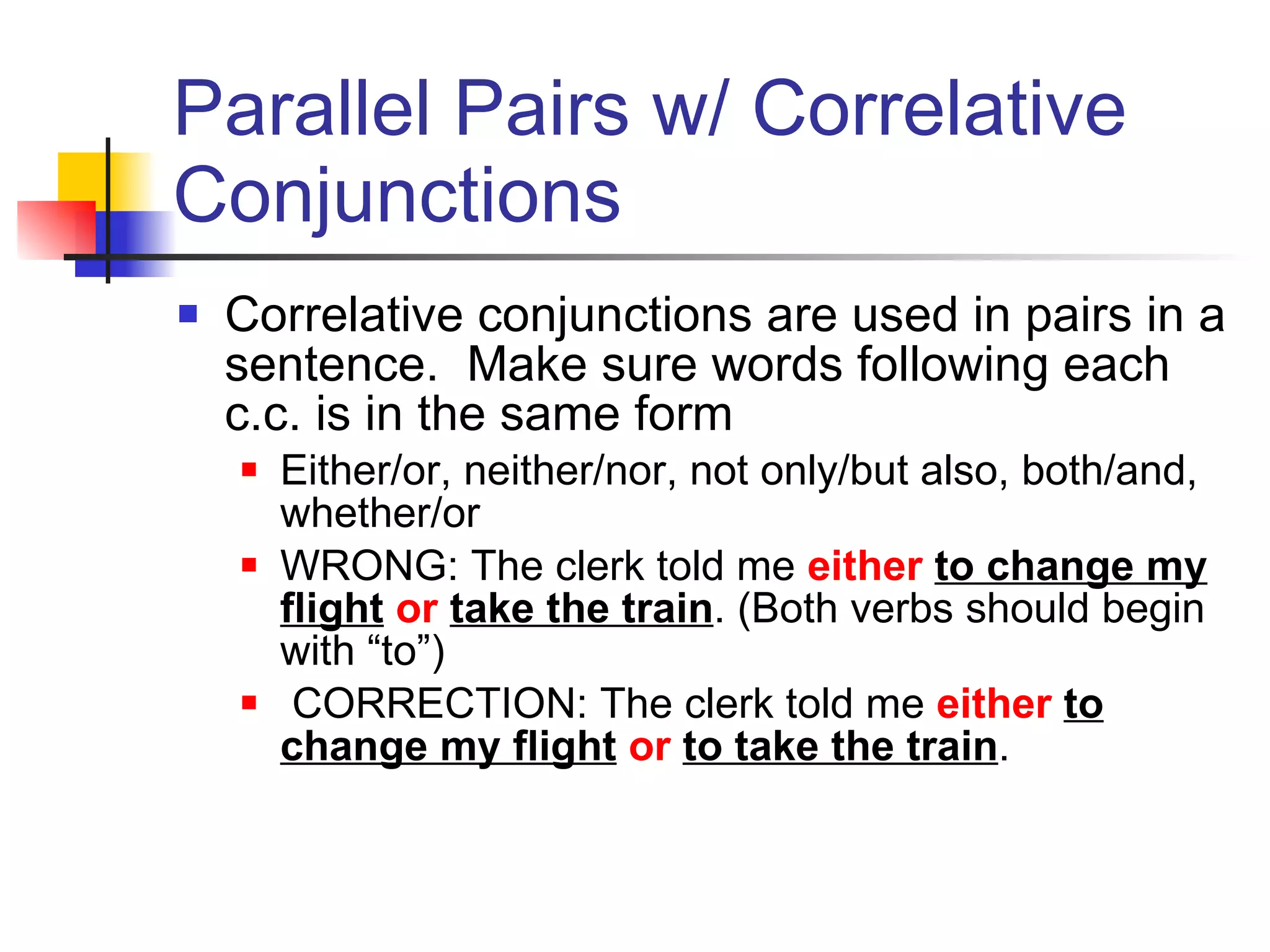 Parallel constr notes powerpoint | PPT | Free Download