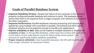 PARALLEL DATABASE SYSTEM in Computer Science.pptx