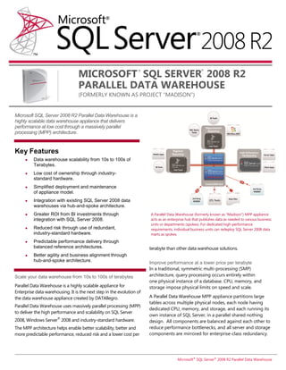 What Is Parallel Data Warehouse Parameter In Sql Server? – CJWXVR