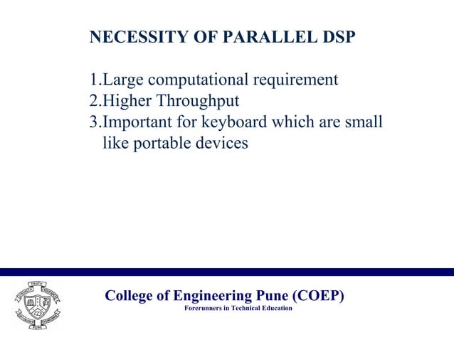 Parallel dsp for efficient piano synthesis | PPT