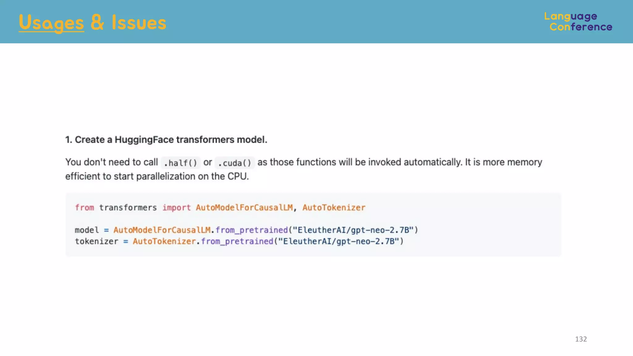 Usages & Issues
132
넉넉!
 