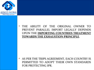 Parallel Importer Examples Parallel imports | PPT