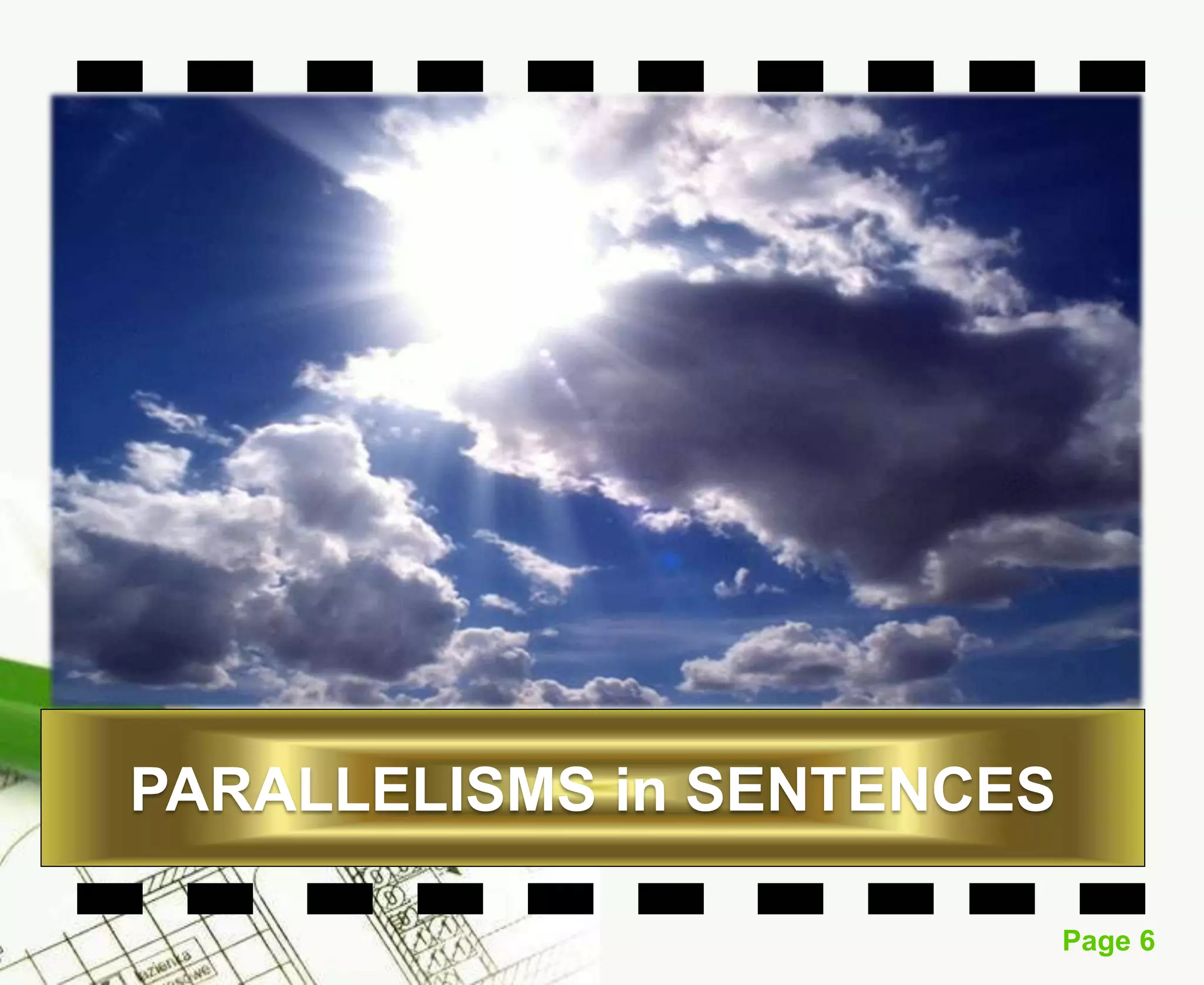 Parallelisms in sentences | PPTX