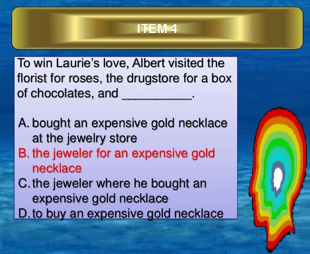 Parallelisms in sentences