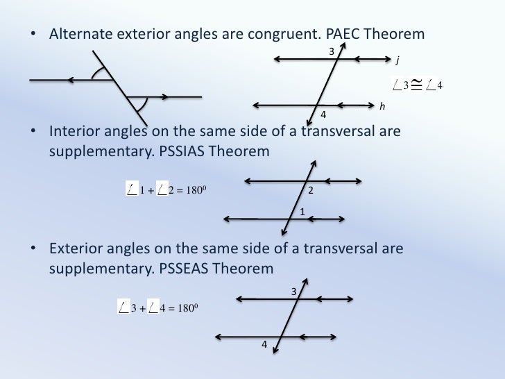 Parallel Line Properties