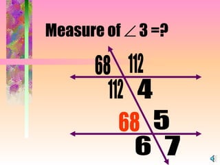 Measure of    3 =?   68 112 4 112 6 5 7 68 