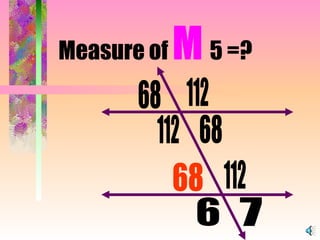 Measure of    5 =?   68 112 68 112 6 112 7 68 