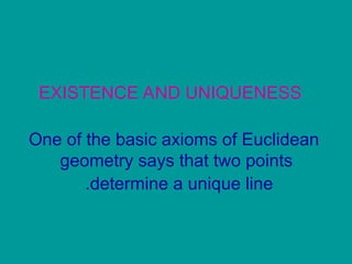 mathematics geometry Parallel Lines Proof.ppt
