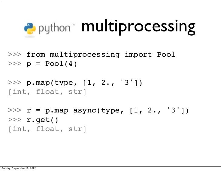 parallel machine learning python