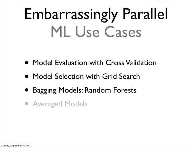 parallel machine learning python