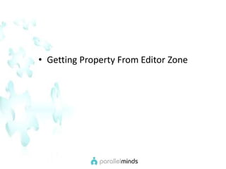 Getting Property From Editor Zone