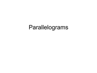 Parallelograms 