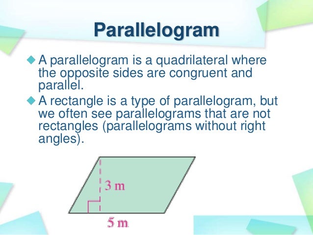 Parallelogram area 160501200036
