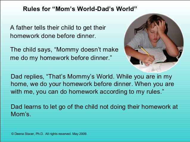 My dad wont let me do my homework