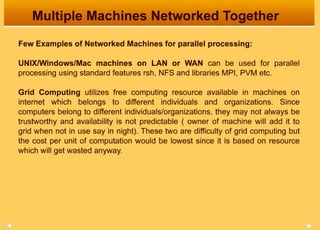 Computer Architecture for Parallel Processing | PPT