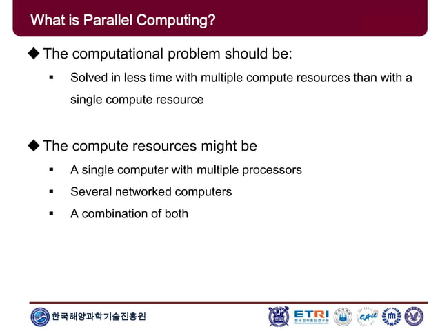Introduction to Parallel and Distributed Computing | PPT