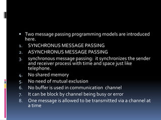 Parallel programming model | PPT image.