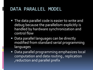 Parallel programming model | PPT