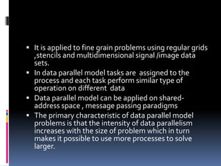 Parallel programming model | PPTX