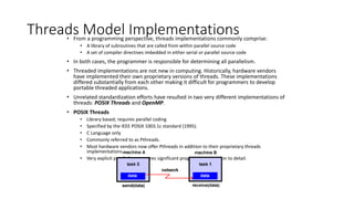 Parallel Programming Models Threads Models.pdf