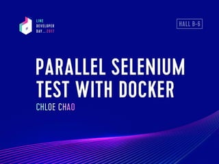 Parallel Selenium Test With Docker
