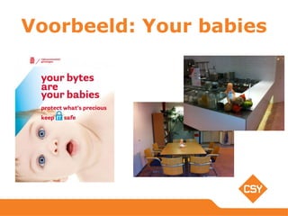Voorbeeld: Your babies
 