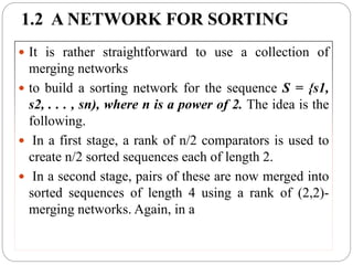 Parallel sorting algorithm | PPTX