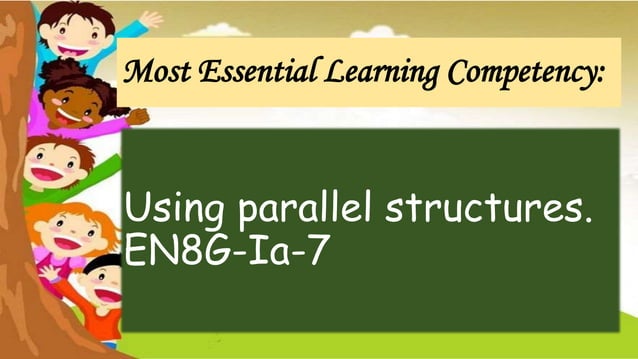 PARALLEL STRUCTURES.pptx | Programming Languages | Computing