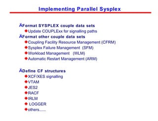 Parallel Sysplex Implement2 | PPT