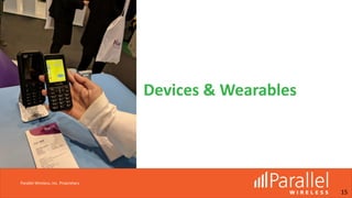 Devices & Wearables
Parallel Wireless, Inc. Proprietary
15
 