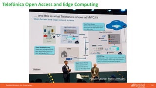 Parallel Wireless, Inc. Proprietary 50
Telefónica Open Access and Edge Computing
Picture Source: Pablo Armagni
 