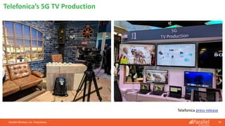 Parallel Wireless, Inc. Proprietary 76
Telefonica’s 5G TV Production
Telefonica press release
 