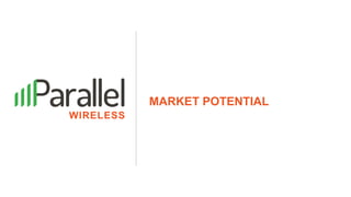 Parallel Wireless, Inc. Proprietary
MARKET POTENTIAL
 