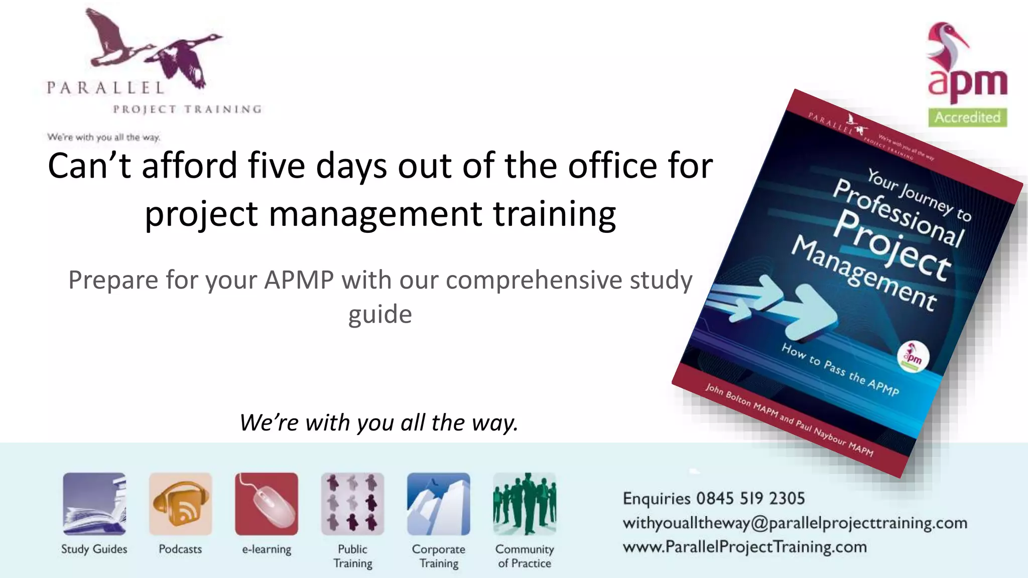 Parallel Project Management Training | PPTX | Education industry ...